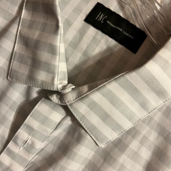 INC International Concepts Other - Brand new with tags INC casual button down collared long sleeve shirt